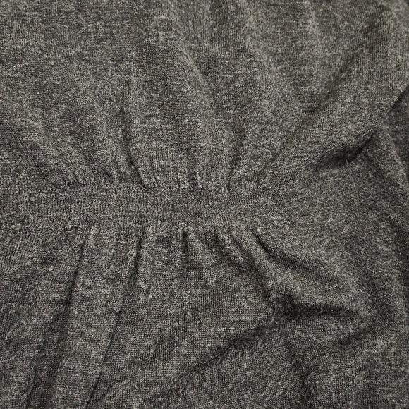 Fenn Wright Manson Italian Merino Wool Cardigan Grey Sweater XL Shawl Collar - Picture 11 of 11